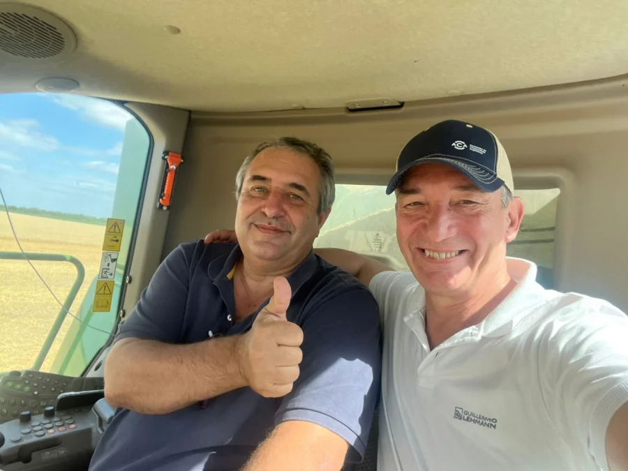 Pablo Bocco, uno de los productores y a la vez integrante de la conducci&oacute;n de la Cooperativa Guillermo Lehmann. (FOTO COOP. LEHMANN)