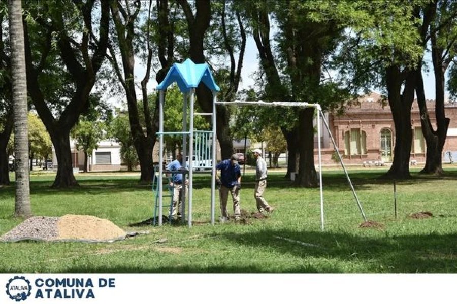 Una de las obras ejecutadas en el marco del programa Obras urbanas.