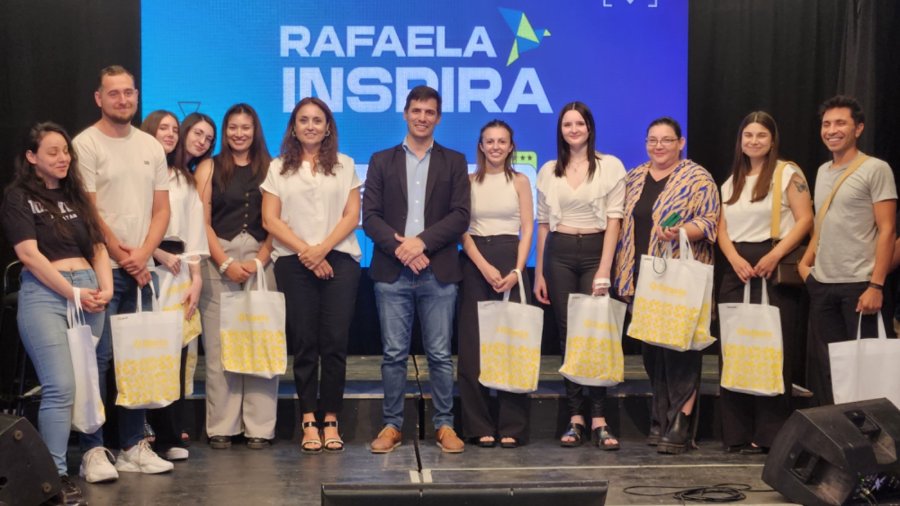 Leonardo Viotti presidi&oacute; el lanzamiento de una nueva edici&oacute;n de Rafaela Inspira.