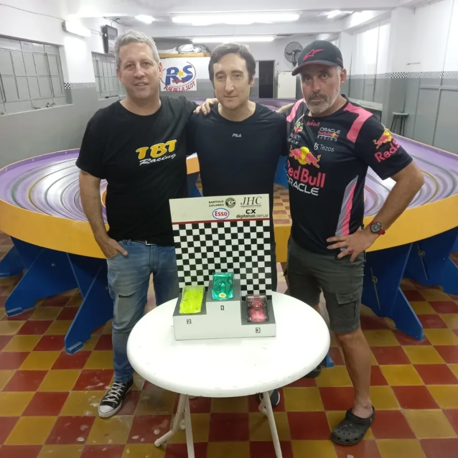 PODIO FECHA 4. Luis Pablo Ferpozzi, Juan Kilgelmann y Jose Picotto.