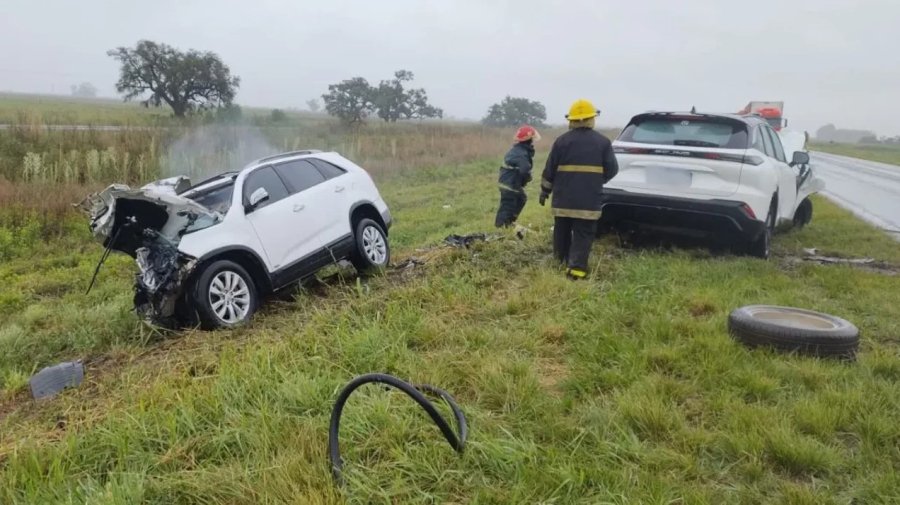 El choque fatal ocurrió en la ruta nacional 11, a la altura de La Criolla y Vera y Pintado.