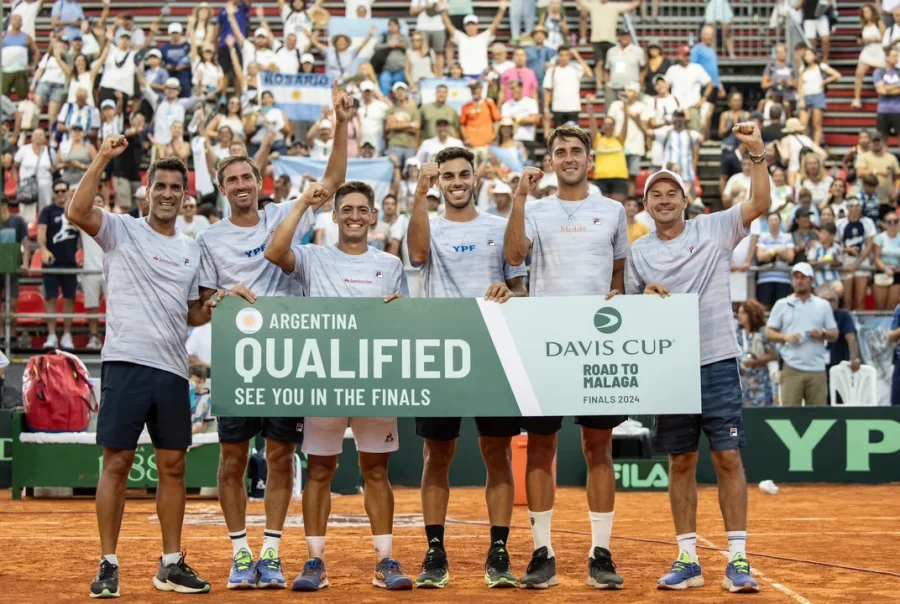 El equipo argentino enfrentará a Italia, el último campeón de la Copa Davis.
