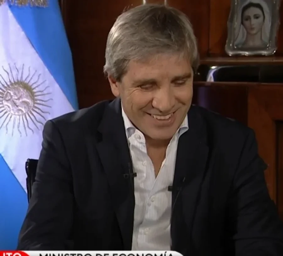 Luis Caputo, ministro de Economía.