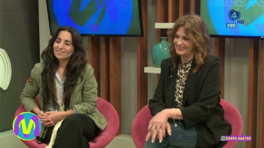Carolina Giusti y Laura Balduino, autoras del proyecto aprobado.