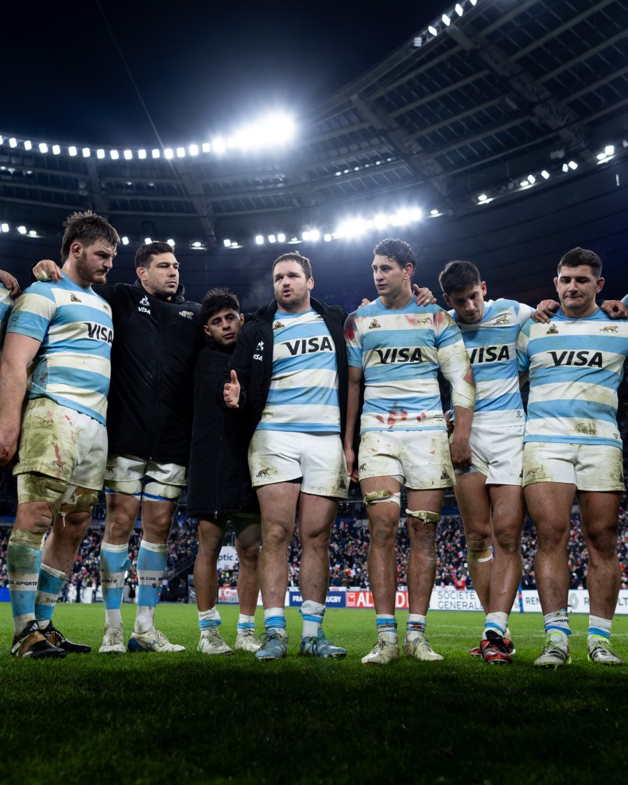 FIN DE TEMPORADA. El seleccionado con Pedro Rubiolo terminó un buen año en la caída ante Francia.