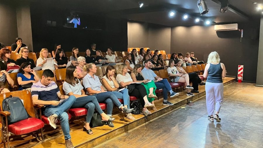 Vista parcial del auditorio.