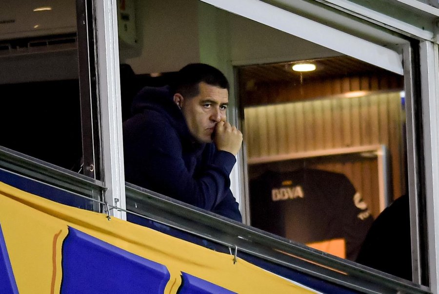 El presidente de Boca, Juan Román Riquelme.