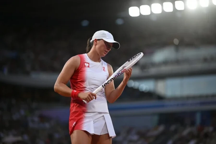 SANCIONADA. La tenista europea.