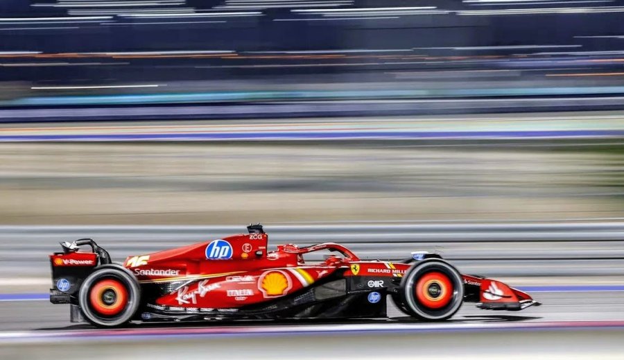 Charles Leclerc se quedó con el mejor tiempo en la Práctica realizada en Qatar.