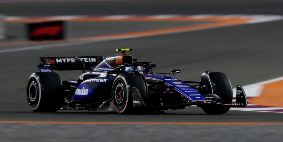 Franco Colapinto no tuvo un buen día en el circuito de Qatar.