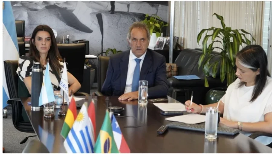 Scioli participó hoy de la XXXI Reunión de Ministros de Turismo del MERCOSUR .