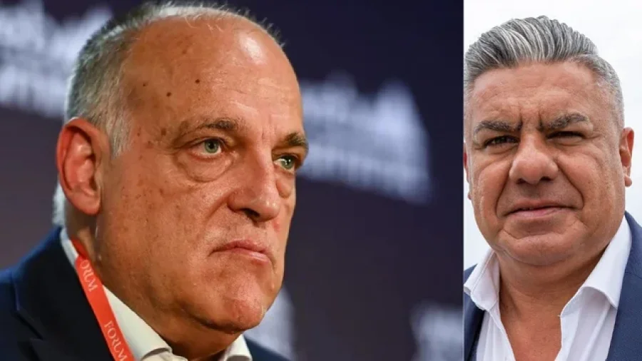 Javier Tebas liquidó a Claudio Tapia.