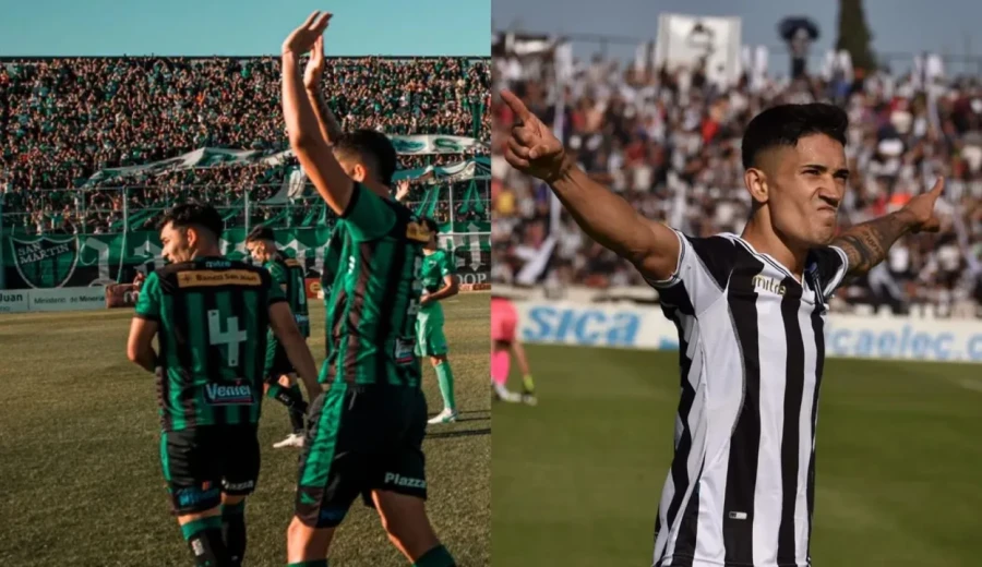 PROTAGONISTAS. San Martín de San Juan y Gimnasia de Mendoza.