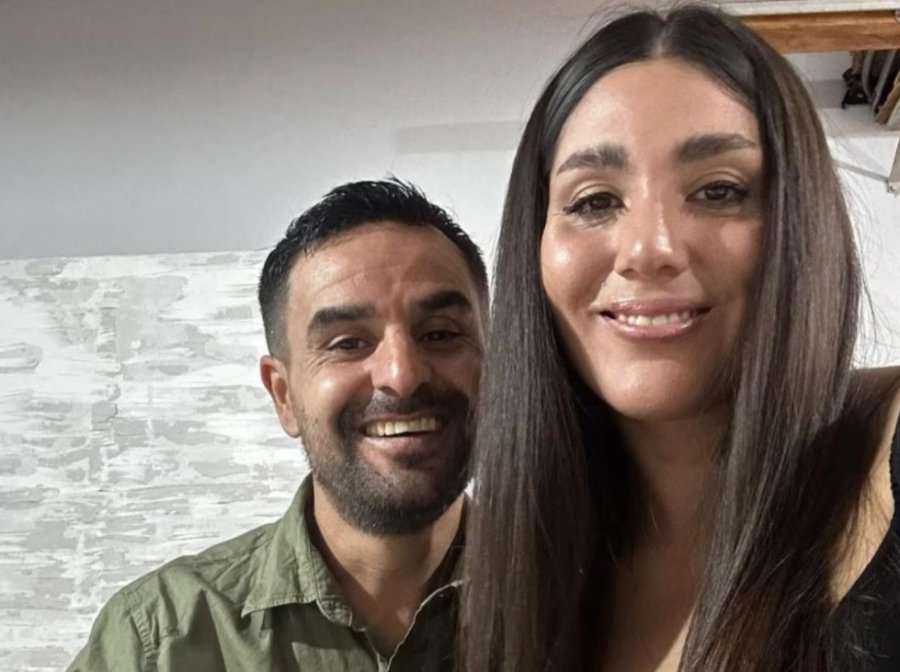 Magalí Vera y Javier Cerfoglio en los tiempos en que eran felices.