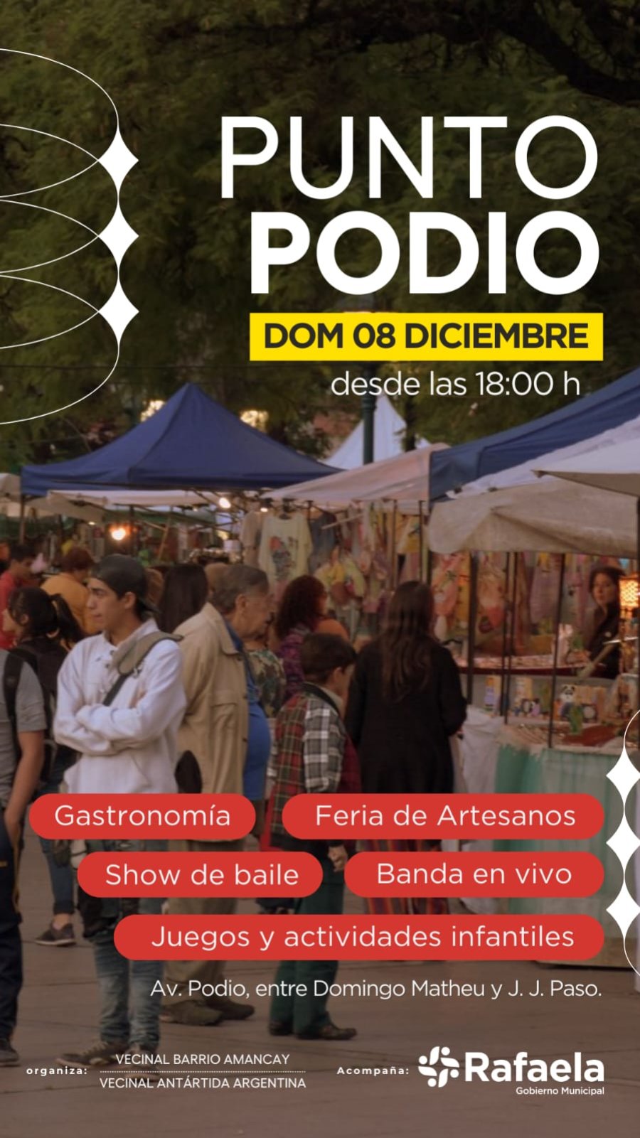 Punto Podio para todas las familias.