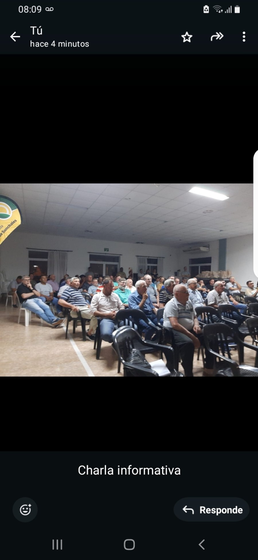 Vista general de uno de lo0s encuentros.