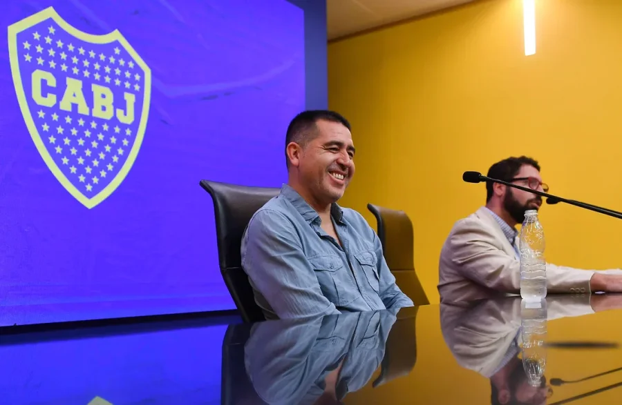 Juan Román Riquelme, el presidente Boca.