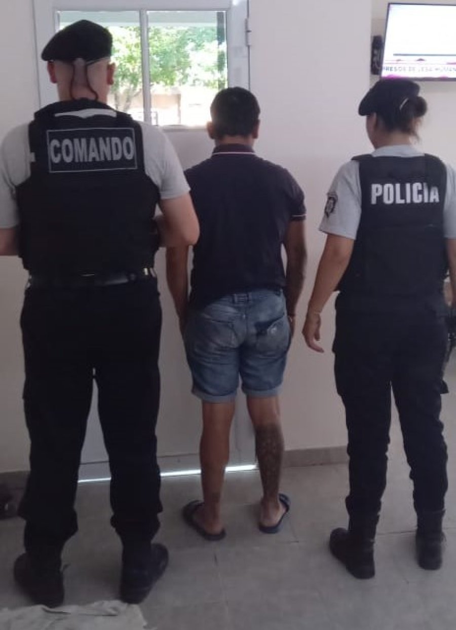 El detenido estaba prófugo por un robo a mano armada desde Octubre de 2019.