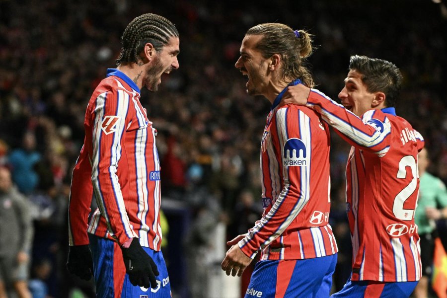 DE PAUL ANOTÓ UN GOLAZO PARA EL ATLÉTICO DE MADRID