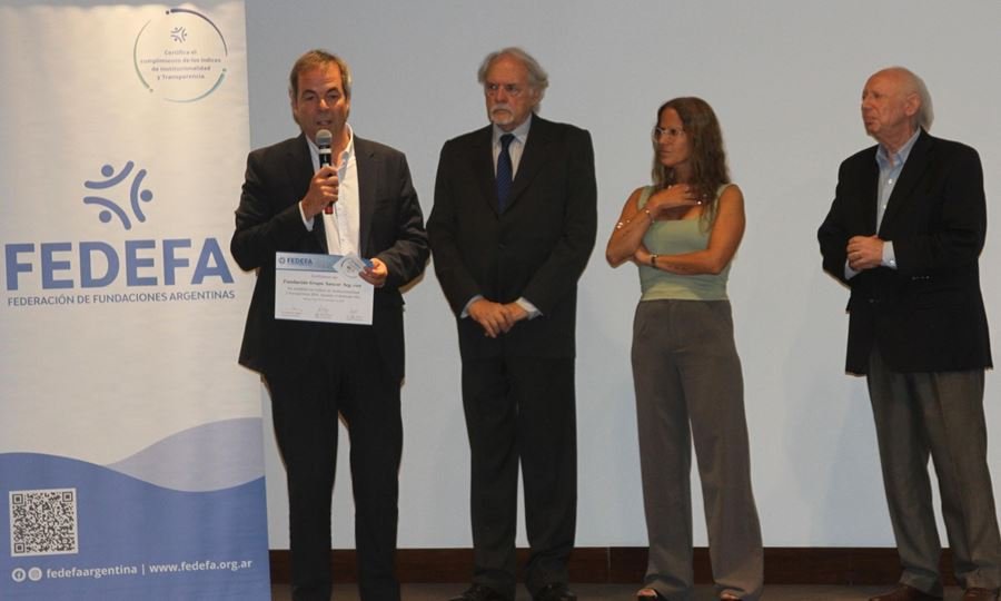 La Fundación de la aseguradora sunchalense fue distinguida por haber cumplido índices de institucionalidad y transparencia.