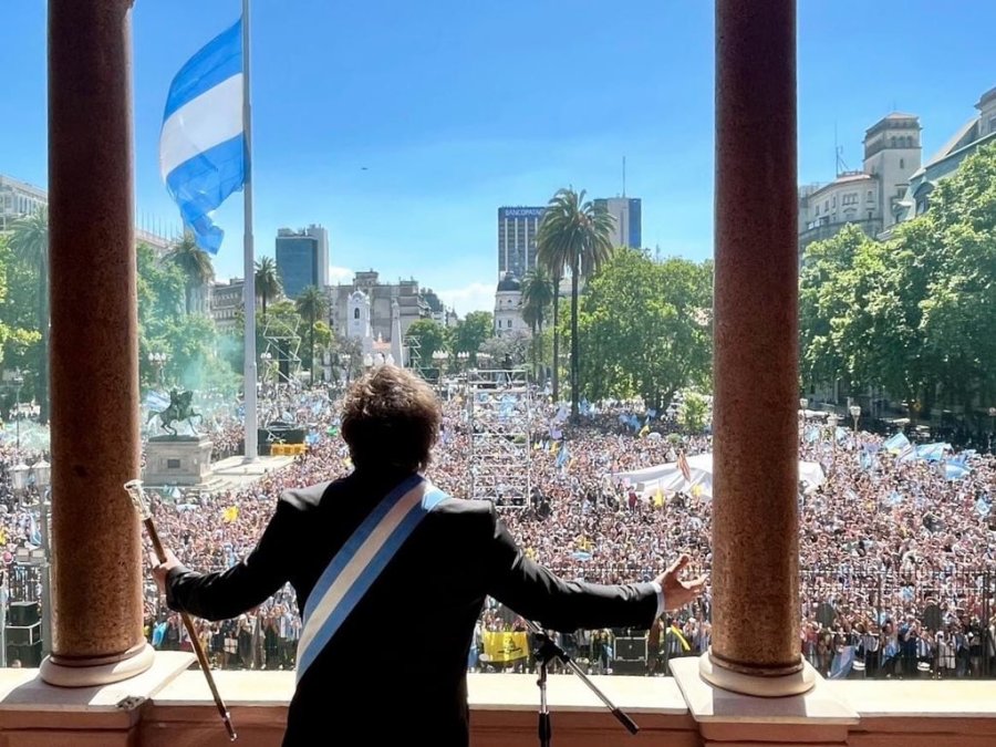 Milei cumple un año desde su llegada a Casa Rosada.