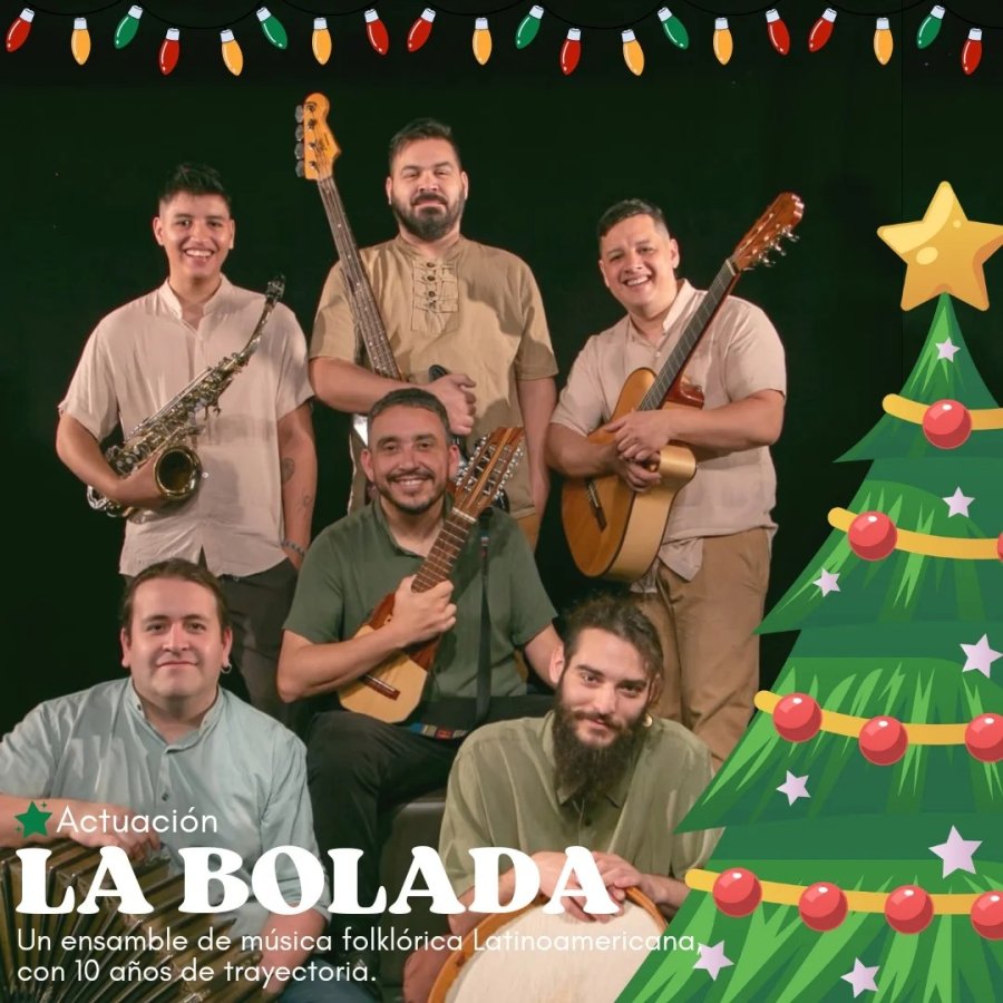 la Bolada, agrupación que será el gran atractivo de la jornada.