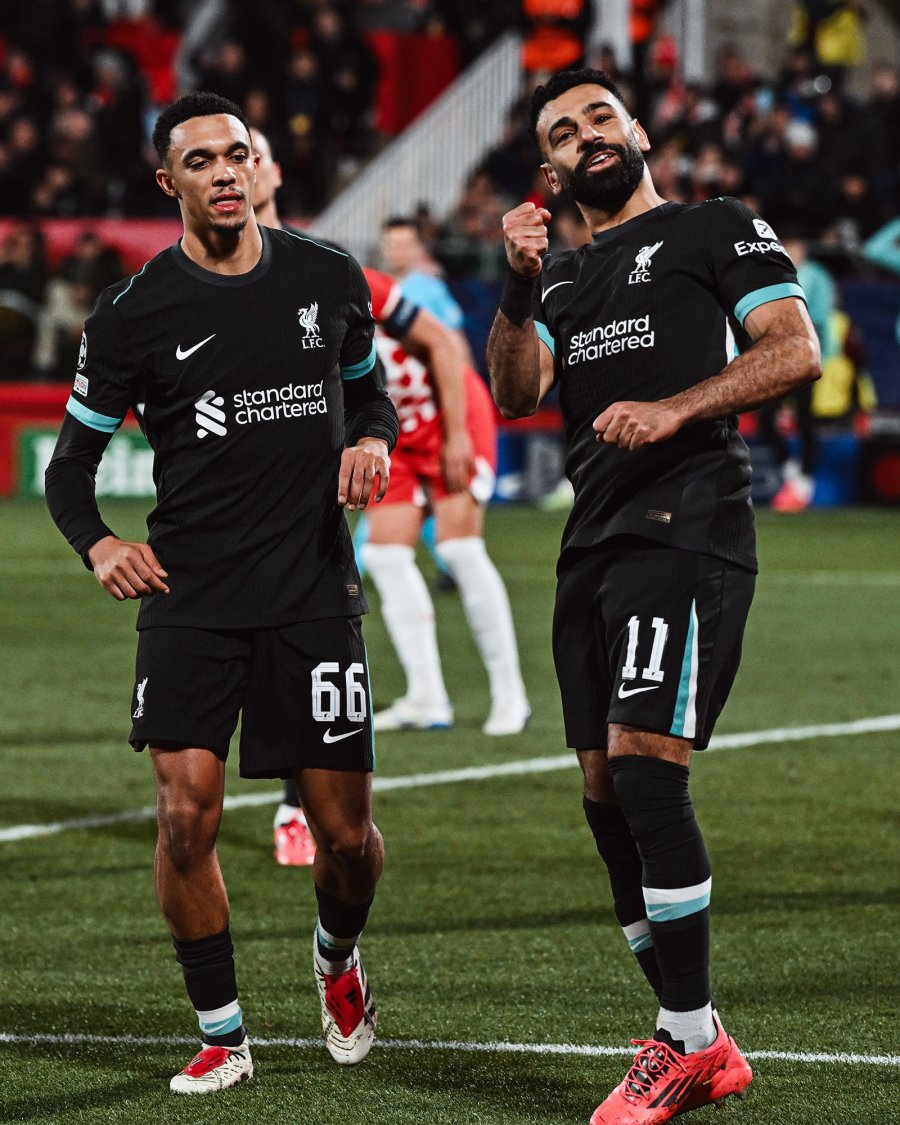 SIN SOBRARLE. El gol de Salah fue de penal.