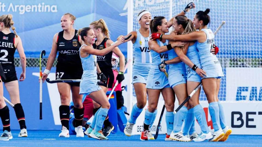 La Selección femenina de Hockey igualó con Alemania y se llevó el punto bonus tras imponerse en los "shootouts".