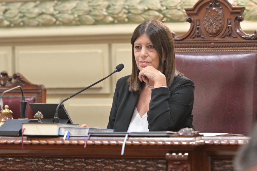 Clara Garc&iacute;a, presidenta de la C&aacute;mara de Diputadas y Diputados de Santa Fe.