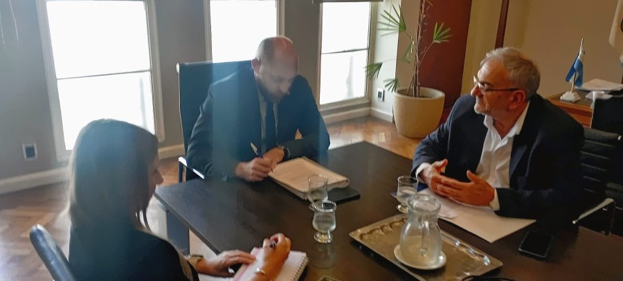 Un momento del reciente encuentro.