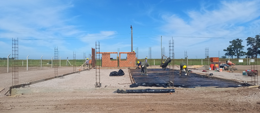 AVANCES. Los trabajos en Pilar no paran y podría finalizar durante las primeras semanas de 2025.