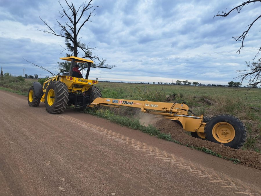 El nuevo elemento adquirido laborando en la zona rural.