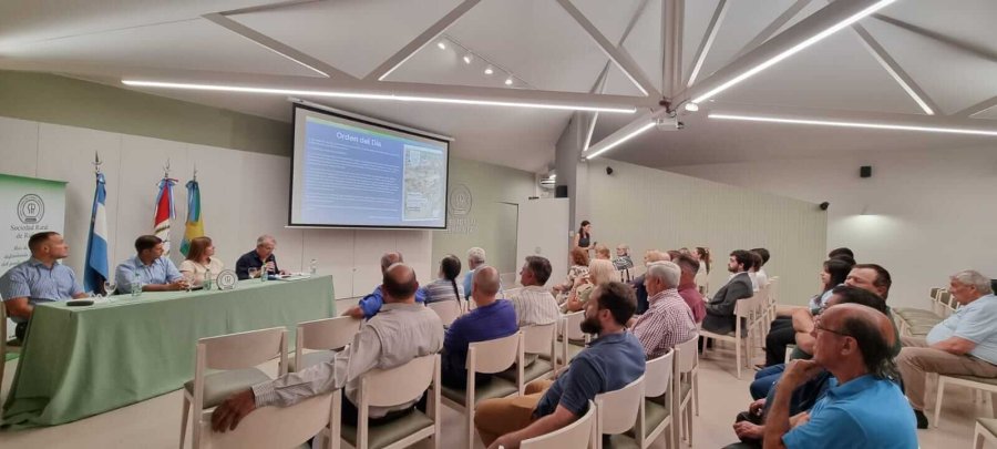 La Asamblea de Sociedad Rural de Rafaela con una importante participaci&oacute;n de sus asociados. (SRR)