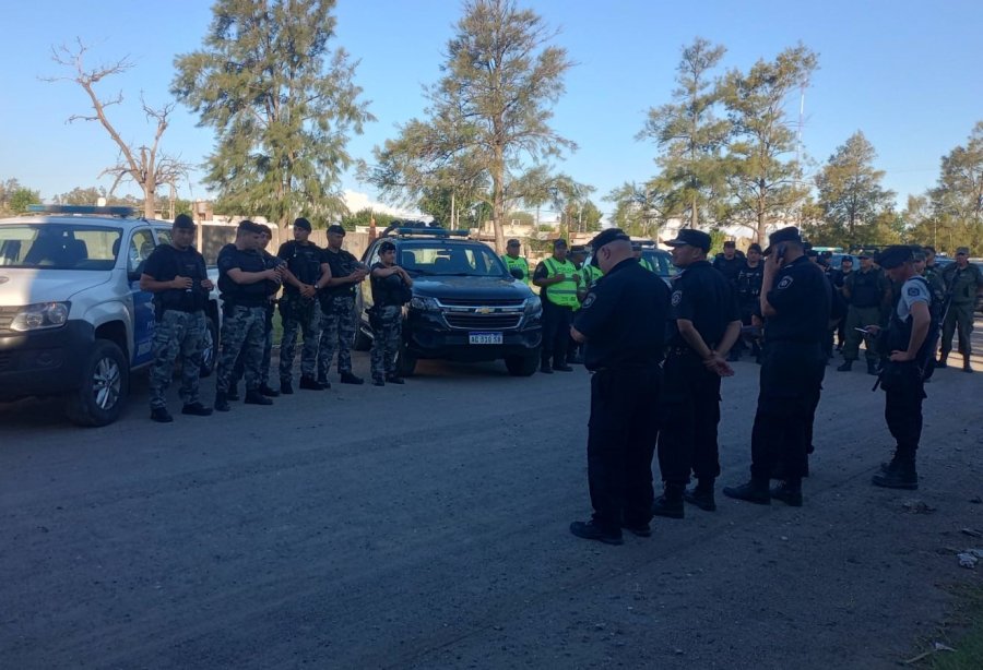 Se realizó el denominado "Megaoperativo policial Interprovincial y Multiagencial".