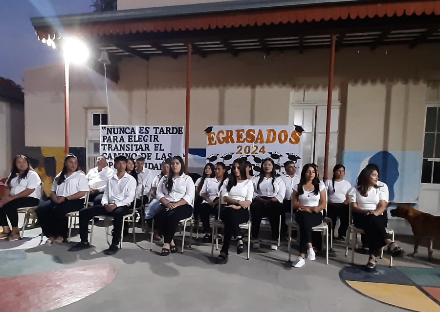 El grupo que concluyó el secundario.
