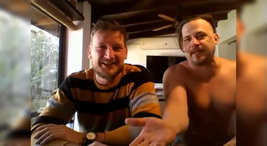 Los hermanos imputados, Germán y Sebastian Kiczka.