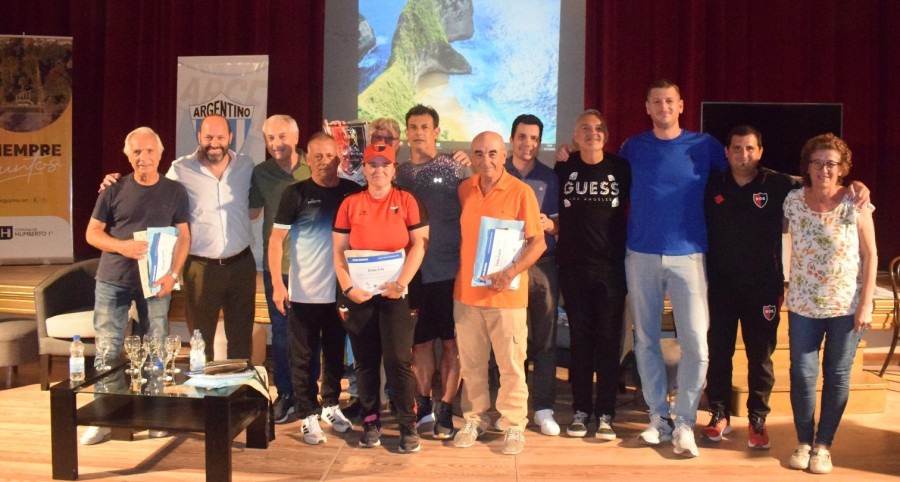 CLÍNICA DEPORTIVA. Los protagonistas de una noche inolvidable.