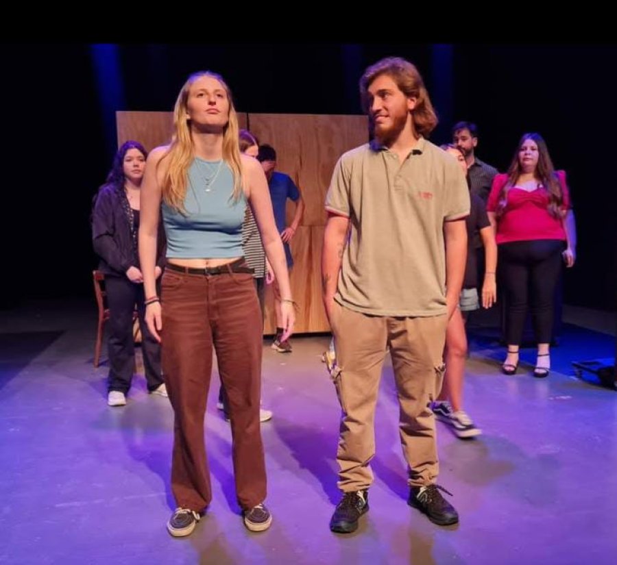 ALUMNOS. Demuestran lo aprendido durante el 2024.