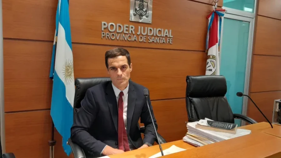El juez que dio el veredicto de primera instancia, Dr. Martín Gauna Chapero.