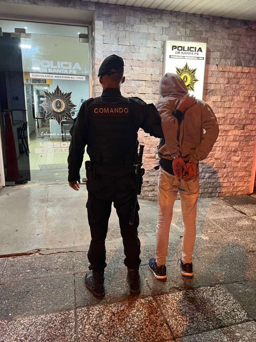 Fue detenido tras rápido accionar de personal de Agrupación Cuerpos de la UR V.