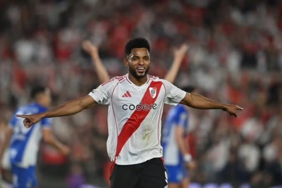 BUEN AÑO. Borja tuvo un balance positivo con River.