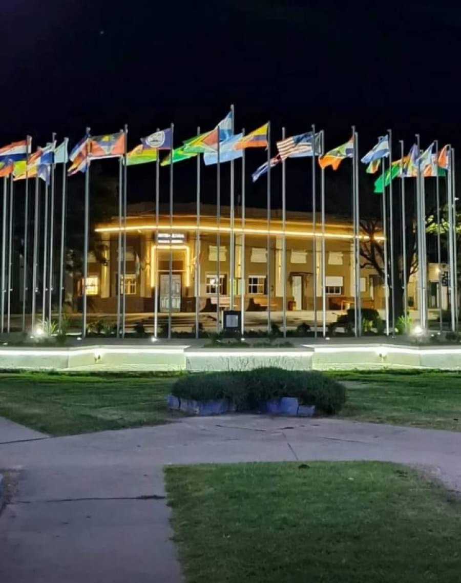 Desde la Comuna se dispusieron las labores para despejar la vía pública.