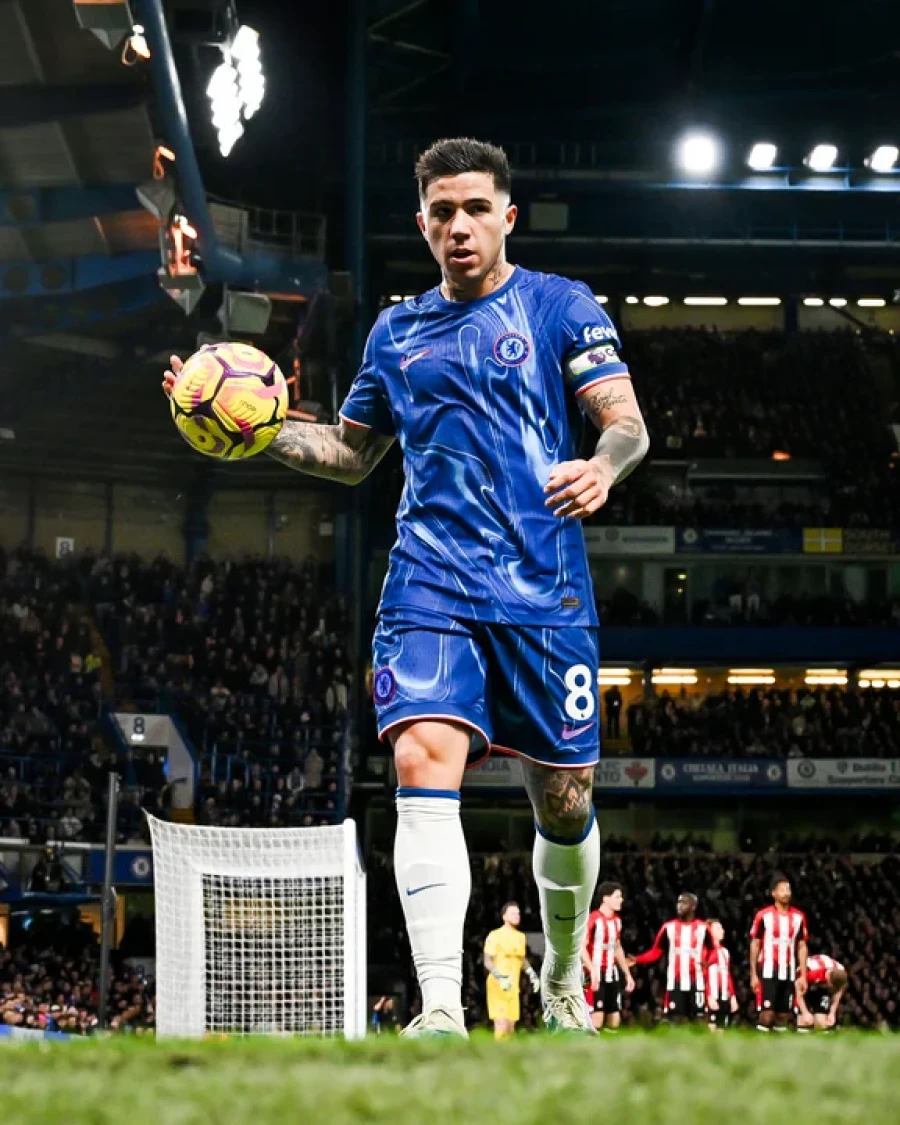 ENZO FERNANDEZ. Pieza clave del Chelsea.