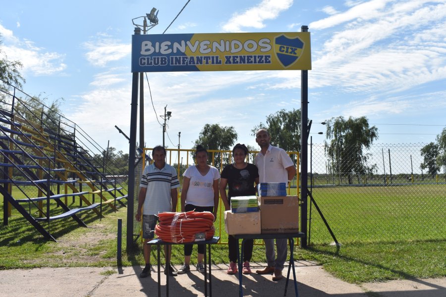 una de las instituciones favorecidas.