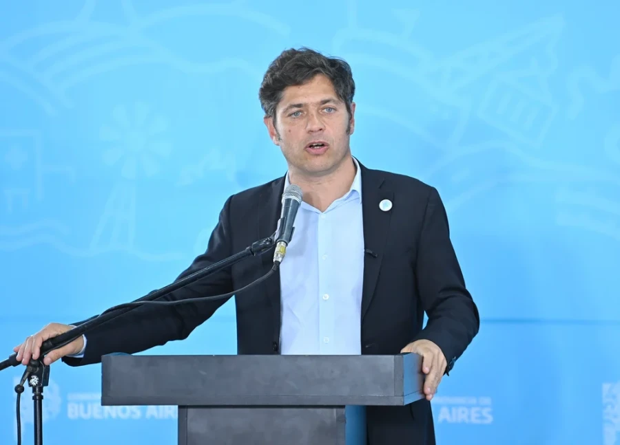 El gobernador de Buenos Aires, Axel Kicillof.