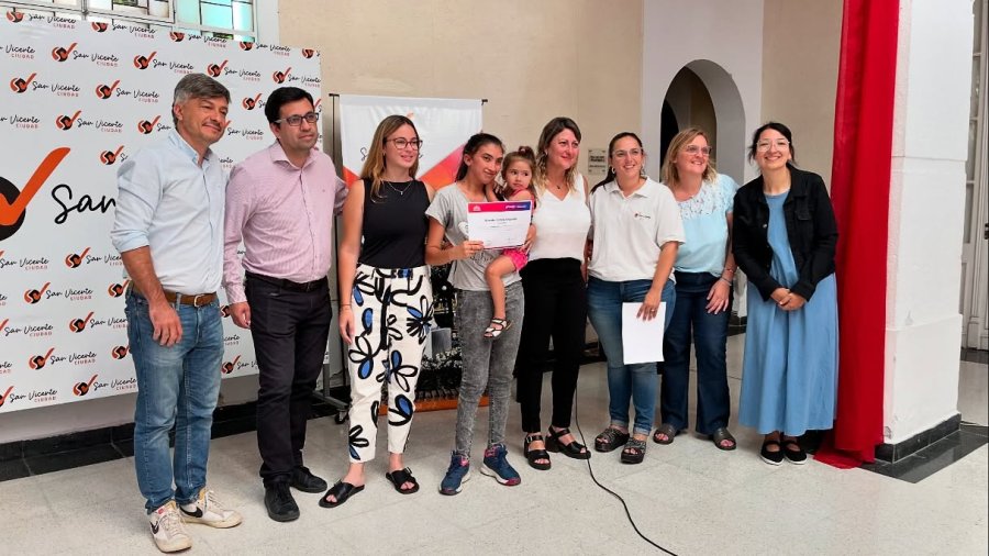 Un instante de la reciente ceremonia.