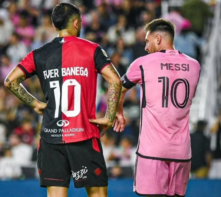 Éver Banega y su relación con Lionel Messi.
