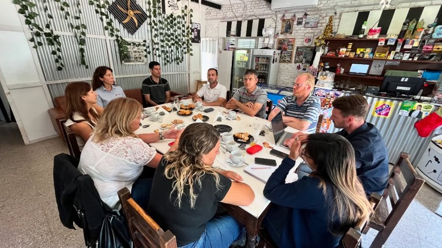 Un instante del reciente encuentro