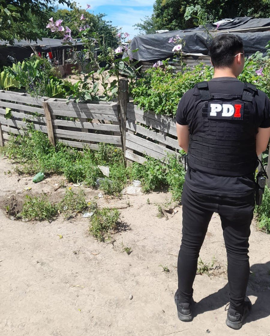 El instrumento se recuperó tras una requisa en el Asentamiento Esperanza, en esta ciudad.