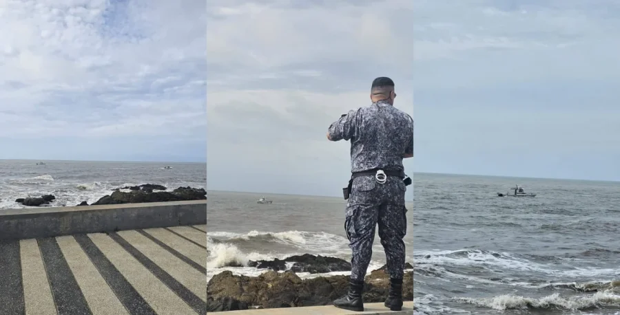 "Una cuarta persona no pudo salir, por lo cual se desató un procedimiento de búsqueda y rescate", señaló la Armada de Uruguay.